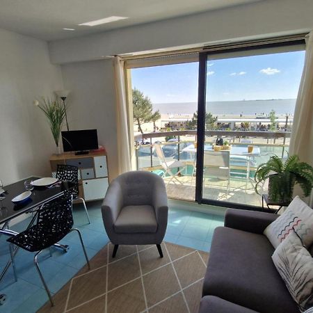 Saint Georges De Didonne - Pleine Vue Mer Pour Ce Studio Cabine Face A La Plage Exterior foto